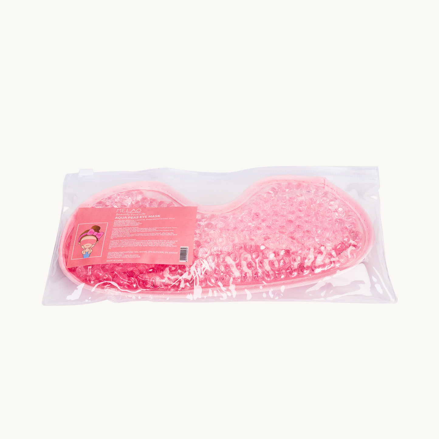 Mascara de Ojos en perlas de Gel Melao