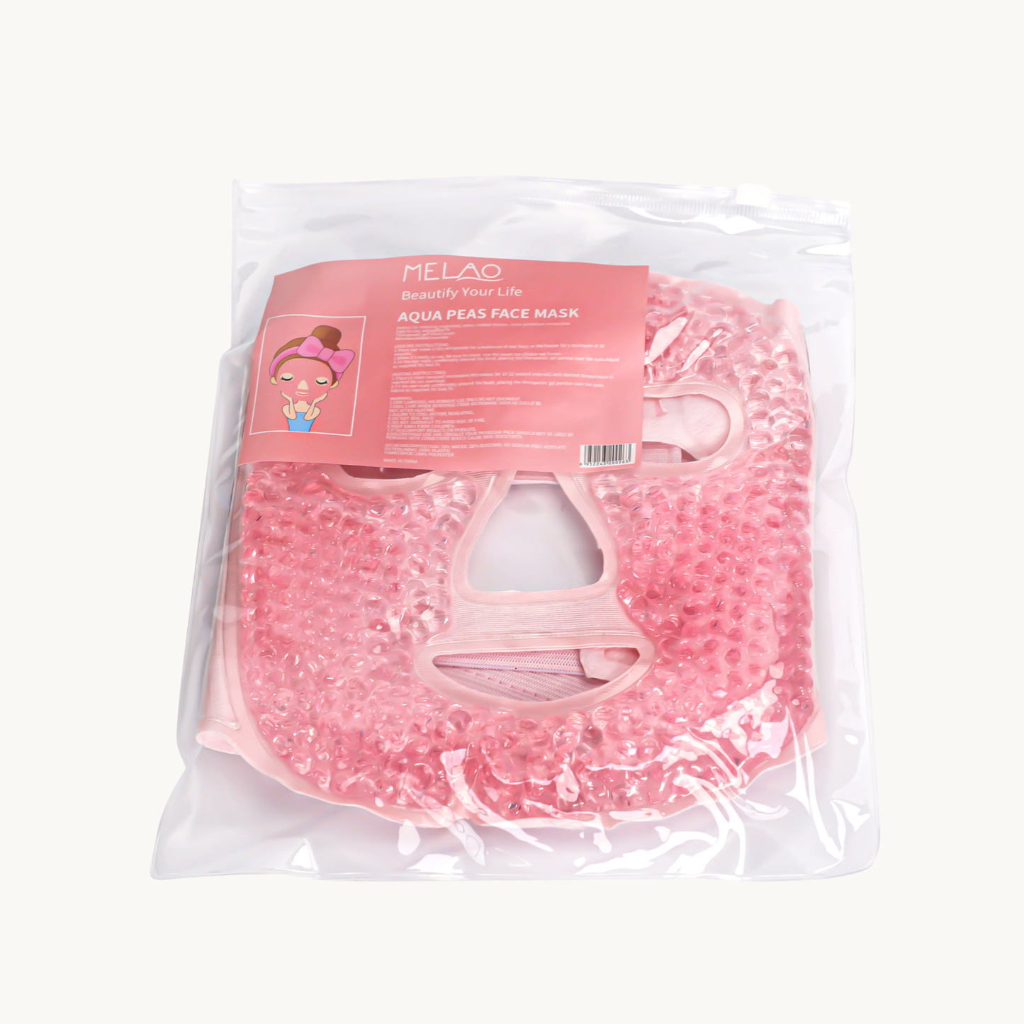 Mascara Completa Perlas Gel Melao