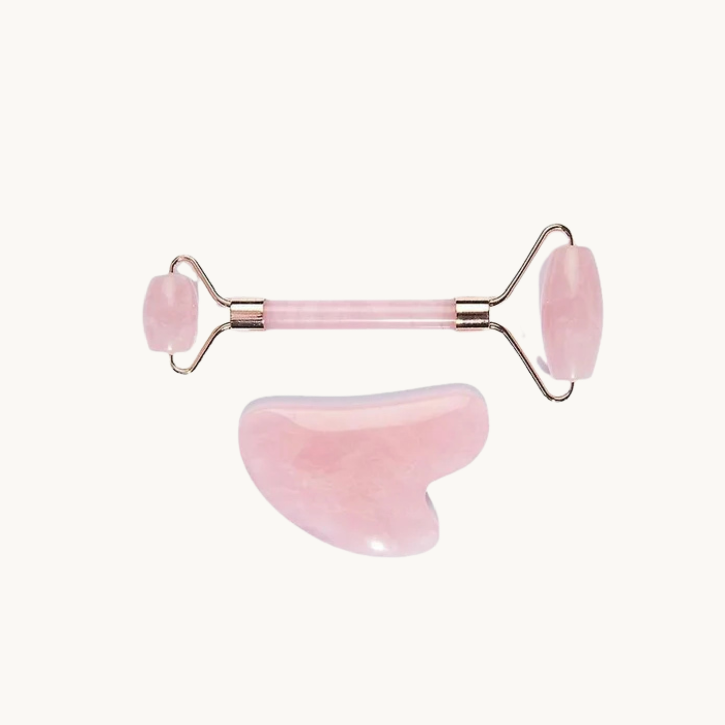 Kit Cuarzo Rosa Facial Melao 100%