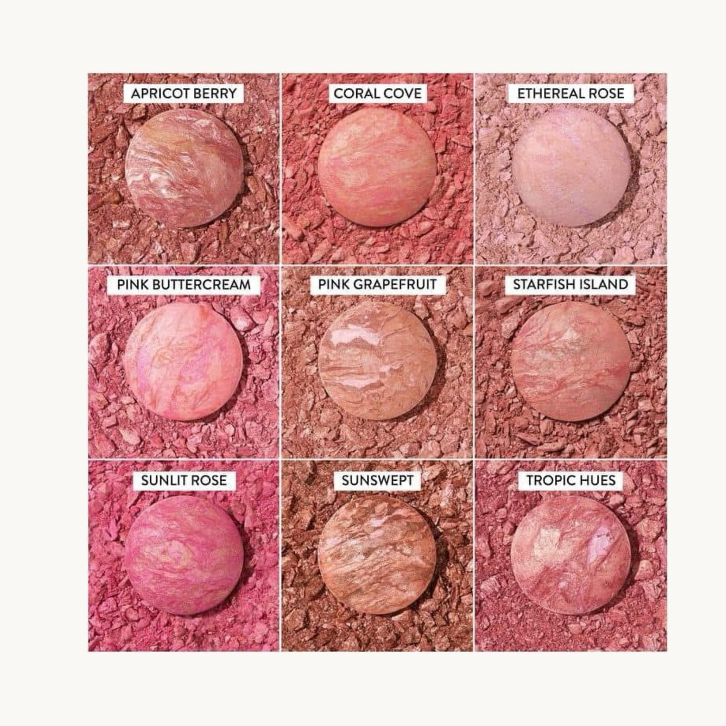 Blush Compacto Minerales Biogence