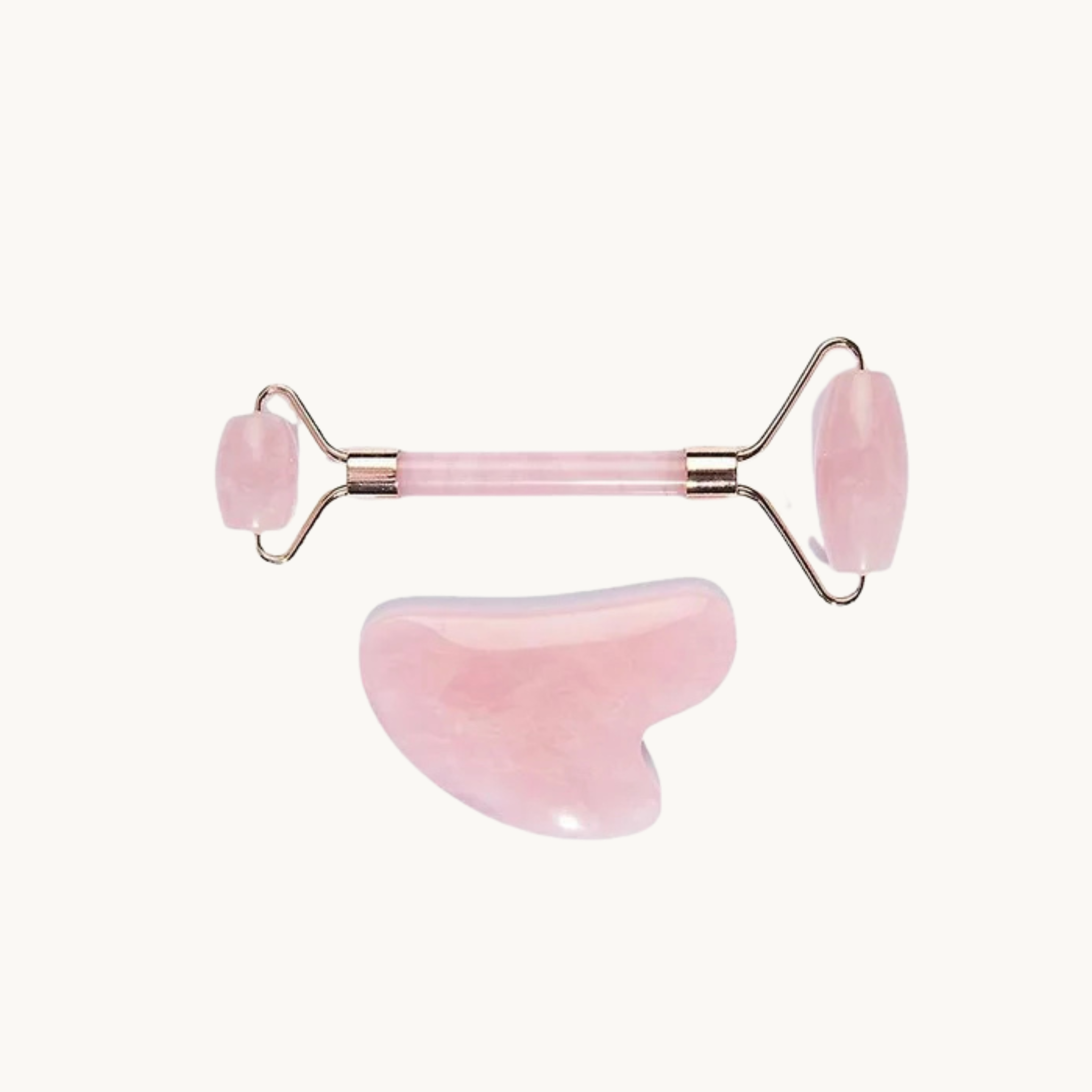 Kit Cuarzo Rosa Facial Melao 100%