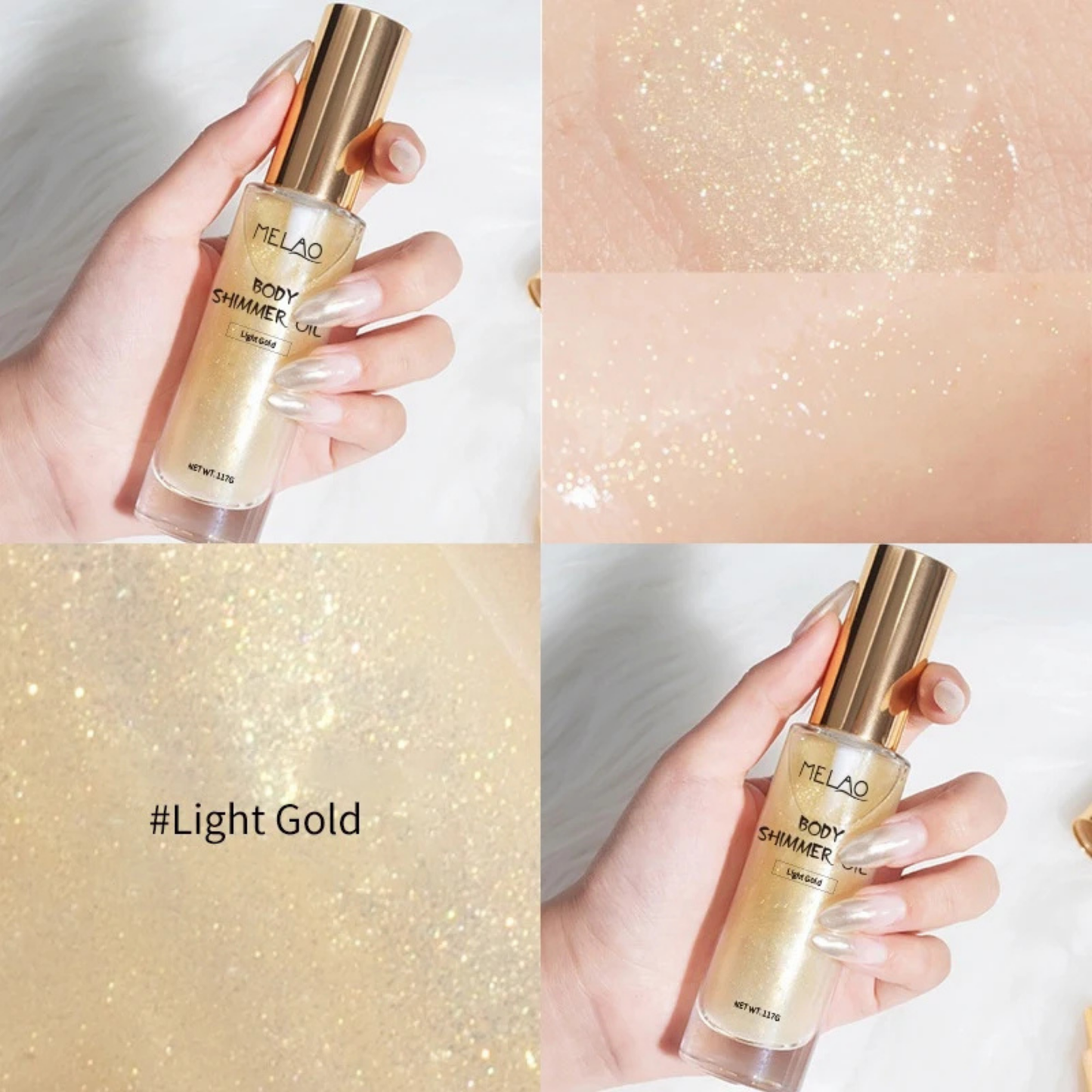 Shimmer Body Oil Melao