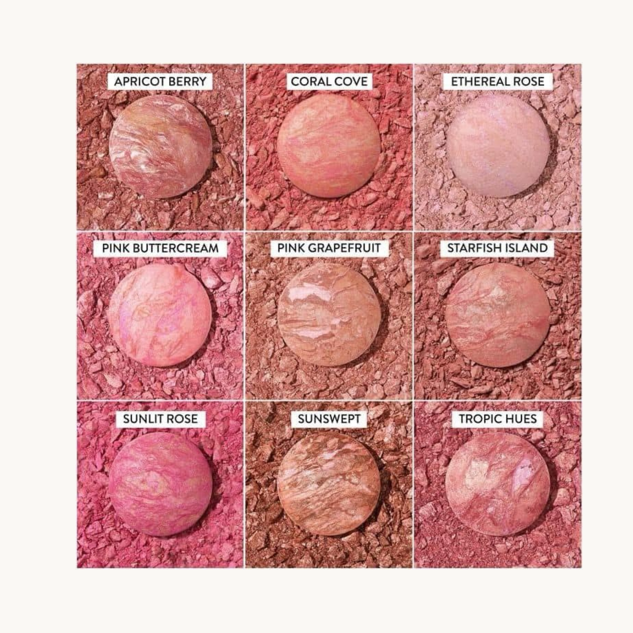 Blush Compacto Minerales Biogence