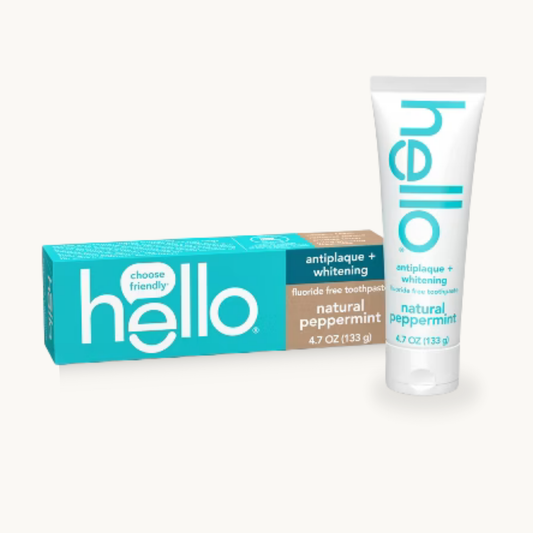 Pasta de Dientes sin y con Fluor Hello